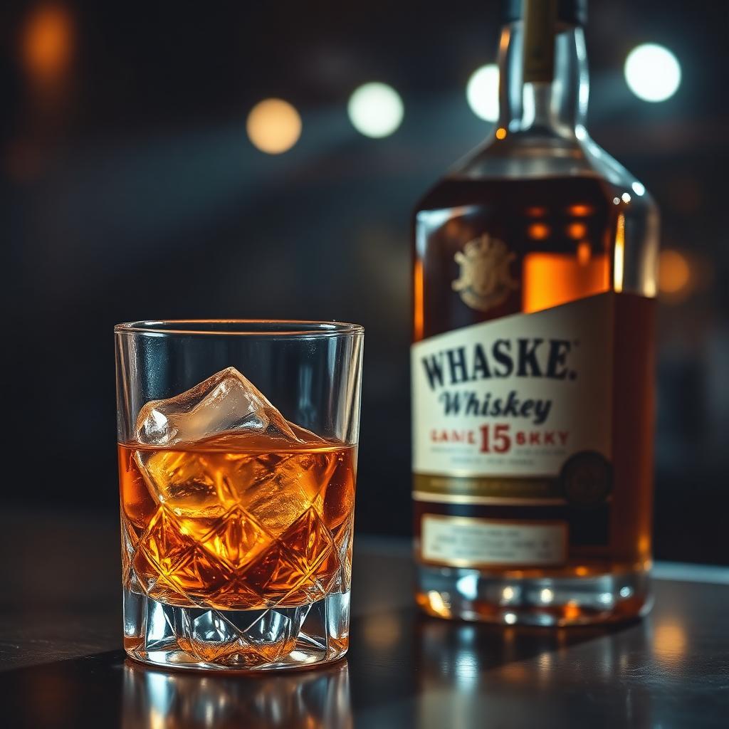 Whisky at Amrapali Indian restaurant & bar Tsurumi